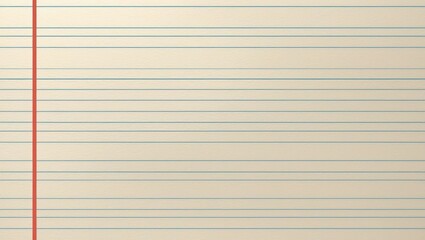 Obraz premium Lined notebook paper designed as a background.