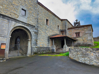 Virgen del Fresno Sanctuary in The Way to Santiago, Grado municipality, Asturias, Spain, Europe