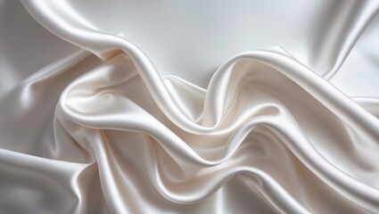 Obraz premium CG-generated White backdrop featuring drapes