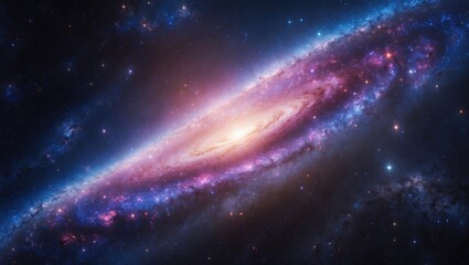 The core of the galaxy featuring stars and cosmic dust in the universe.