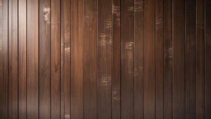 Fototapeta premium Brown wood pattern, texture, background.