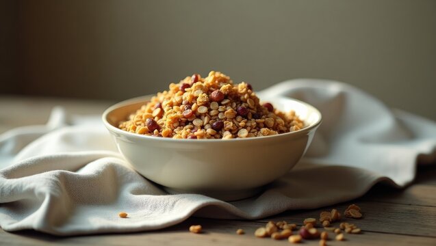 Traditional Georgian fermented jonjoli blossom displayed in a bowl on a table.