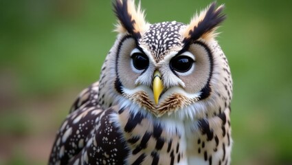 Obraz premium The owls are knowledgeable. They are cautious and patient. Discretion impedes bravery. That's why the owl makes such a weak hero.