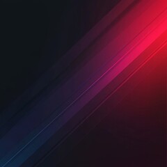 Fototapeta premium Vivid diagonal light streaks on dark gradient background