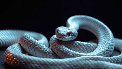 Fototapeta premium The rat snake is a type of rat snake, a nonvenomous colubrid species found in the United States.
