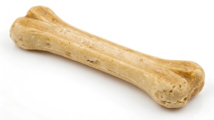 Dog Chew Bone on White Background