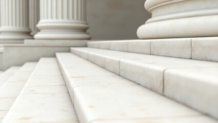 Supreme Court row of columns