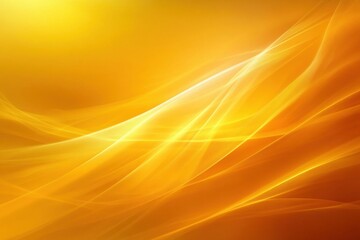 Obraz premium Warm golden yellow gradient background with soft diffused light and a smooth grainy texture