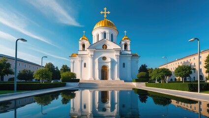 Fototapeta premium Sveti Sava Temple