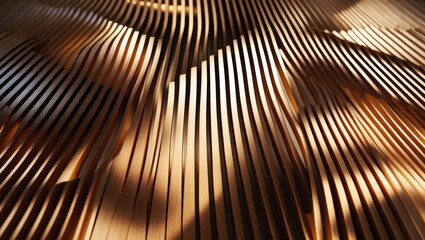 Patterns and textures. Concept of repeating and leading lines. Repeated wood with leading lines. Abstract art concept.