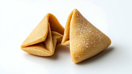 Fortune Cookies isolated on white background