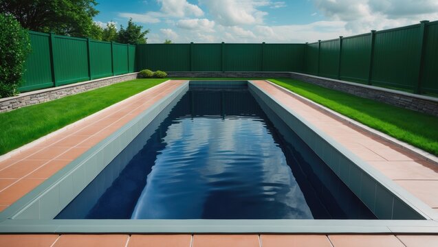 Span for pool. Rolling coating. Pool safety. Rollete. Security. Clean water. Pool safety system.