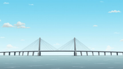 Fototapeta premium Golden Gate Bridge: A Majestic Architectural Marvel Over San Francisco Bay