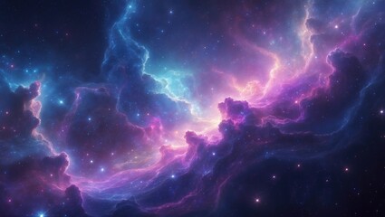 Neon Nebula, high-resolution backdrop for sci-fi and gaming-themed content.
