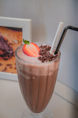 strawberry and chocolate