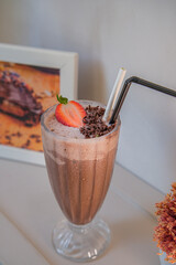 strawberry and chocolate