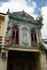Fototapeta premium Malacca traditional Arcade，Nanyang architecture