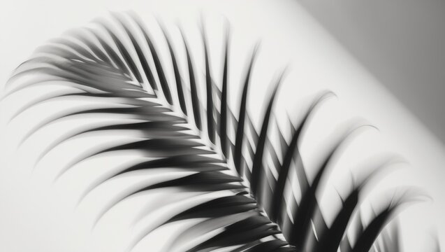 Blurred leaves shadow light effectively multiply project