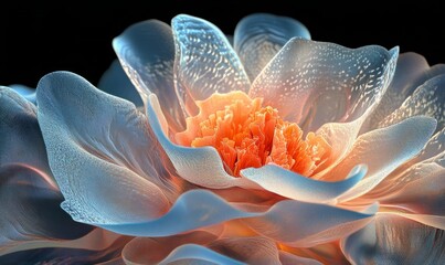 Nature's masterpiece: A close-up of a stunning spring flower on a Sunday morning -