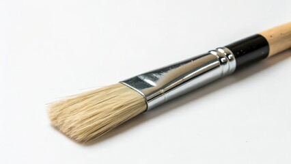 Fototapeta premium Paintbrush on White Background
