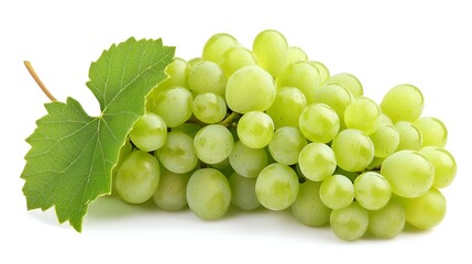 Beautiful bunch of green Shine Muscat grape
