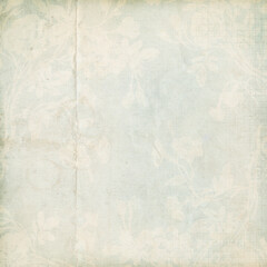 Floral ornament background paper, seamless fabric with textured pattern