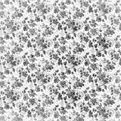 Floral ornament background paper, seamless fabric with textured pattern