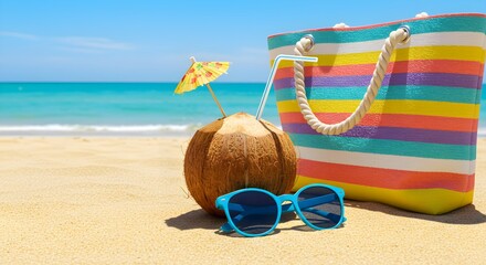 Tropical Beach Essentials - Summer Vibes