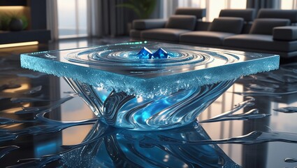 water fountain in the home