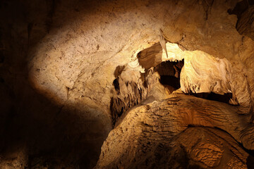 Rock formations in Carlsbad Caverns National Park, New Mexico