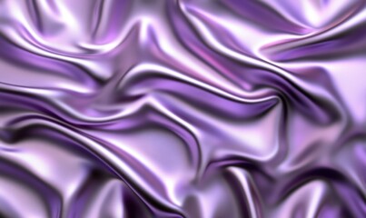 Obraz premium Flowing lavender silk fabric background for design or decoration