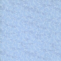 Leaf floral ornamental paper, seamless patterned fabric