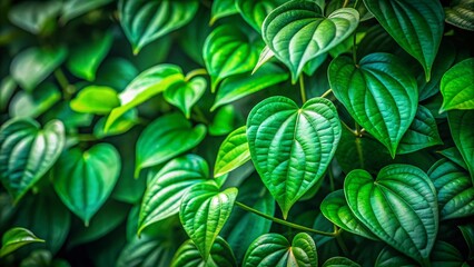 Obraz premium Long Exposure Photography of Binahong (Anredera cordifolia) - Medicinal Plant