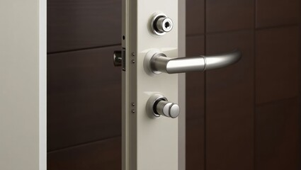 Obraz premium Lock for security door