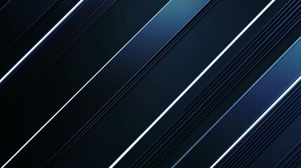 Obraz premium Abstract dark blue and white diagonal stripes background.