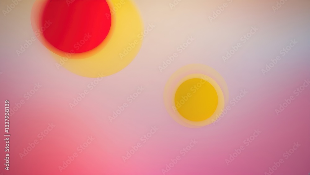 Poster abstract colorful gradient blurred pattern with grain noise effect background for social media and p