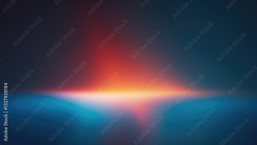 Poster abstract color backdrop. dark blue red illumination. diffuse light. blurred highlights. gradient mix
