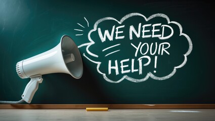 We require your assistance and loudspeaker on blackboard