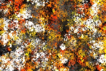 Abstract Vibrant Orange and Yellow Paint Splatter Background High Quality Images