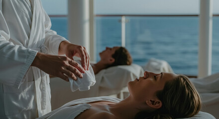 Relaxation and rejuvenation on a cruise ship spa experience