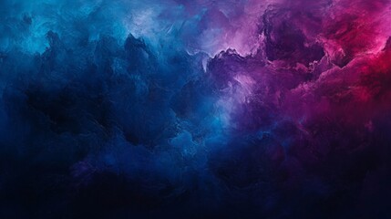 Obraz premium Cosmic Nebula with Blue and Purple Hues