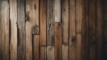Naklejka premium Reclaimed vintage wooden backdrop