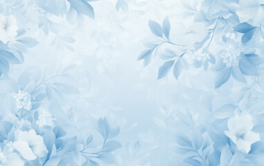 Retro style floral texture art background
