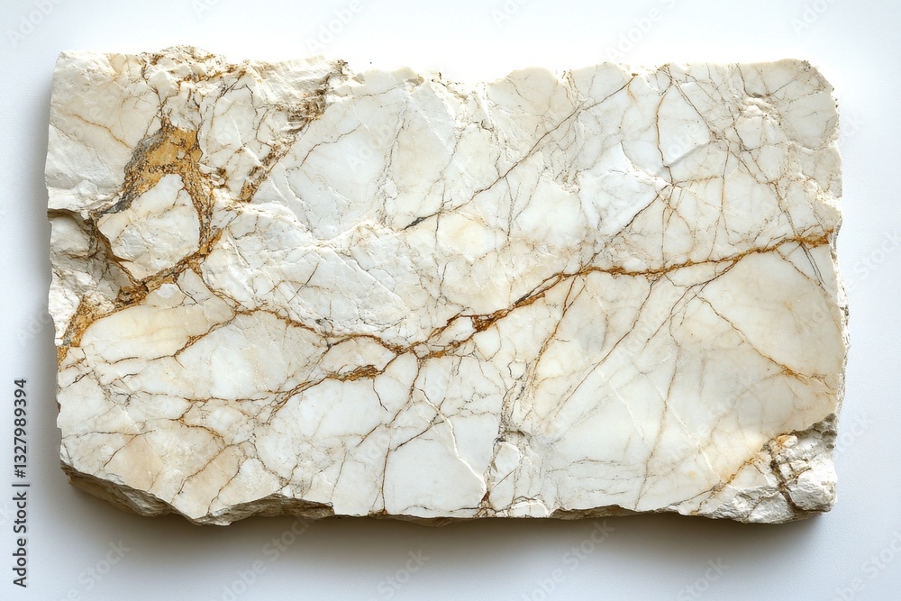 Aufkleber Textured marble surface with intricate patterns and warm tones showcasing nature's artistry in a natural stone backdrop