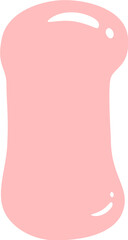 Bubble Letter I Illustration