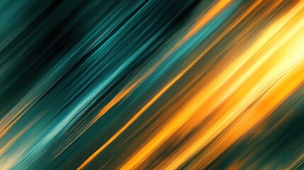 Abstract diagonal lines of teal and orange.  Dynamic, energetic, and vibrant color blend