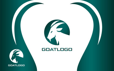 Goat Head Logo Modern and Minimalist