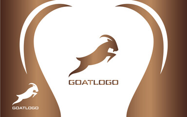 Goat Logo Modern and Minimalist
