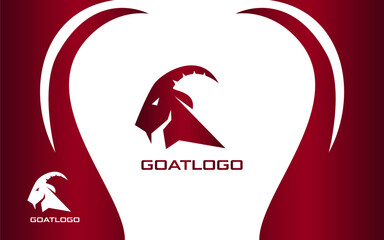 Goat Head Logo Modern and Minimalist