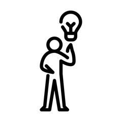 idea outline icon